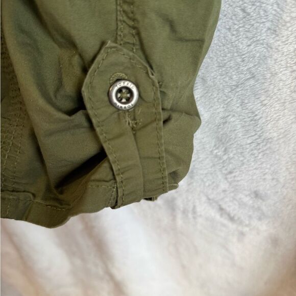 Torrid Poplin Stretch Utility Shorts - Picture 7 of 9